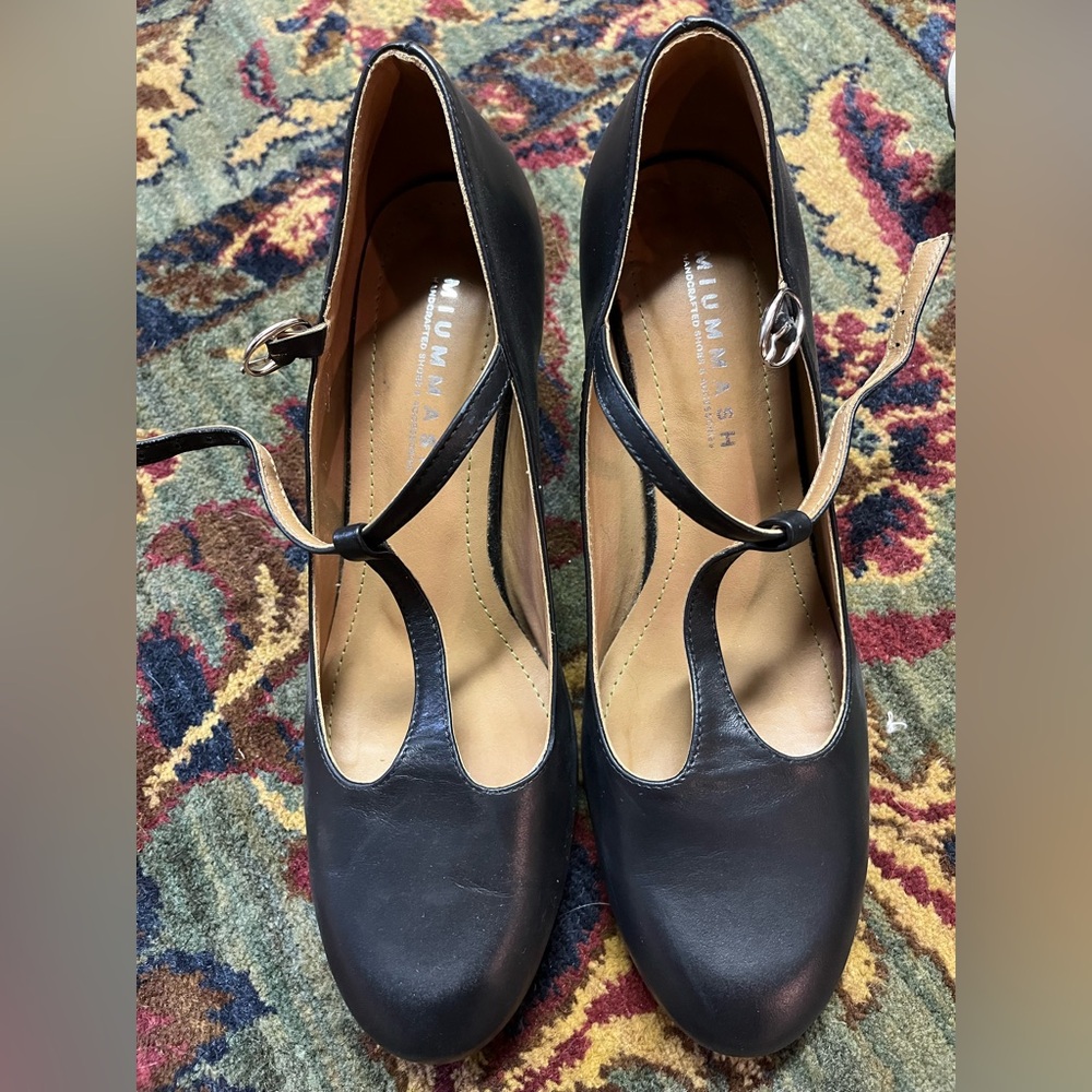 MiumMash Black Women's Shoes
